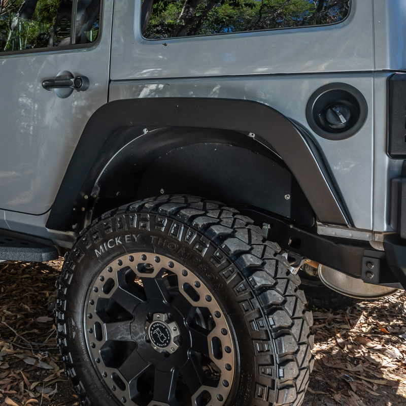 Go Rhino 07-18 Jeep Wrangler JK/JKU Trailline Rear Fenders 3 inch thumbnail 4