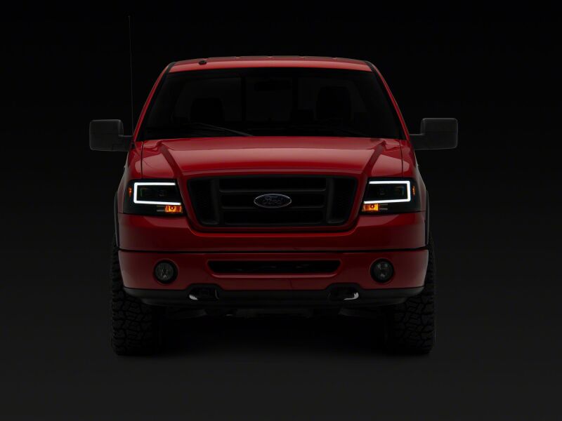 Raxiom 04-08 Ford F-150 Axial Series Projector Headlights- Black Housing- Clear Lens thumbnail 4