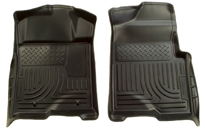 Husky Liners 09-12 Ford F-150 Regular/Super/Super Crew Cab WeatherBeater Black Floor Liners thumbnail 7