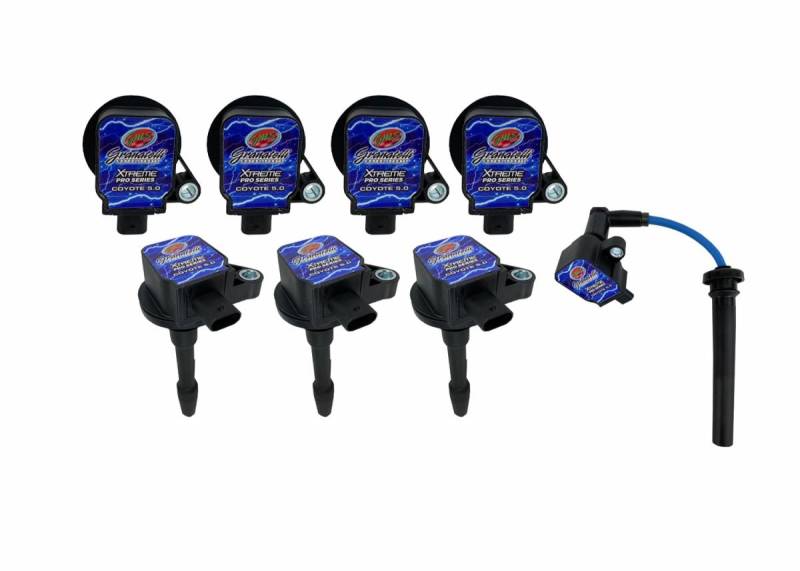 Granatelli 18-23 Ford 5.0L 4V Hi-Perf Coil-On-Plug Wire Conn Kit w/Coil Packs - Red (65K Volt) thumbnail 2