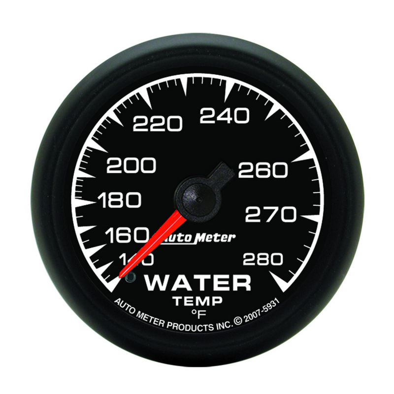 Autometer ES 52mm 140-280 Deg F Mechanical Water Temperature Gauge thumbnail 7