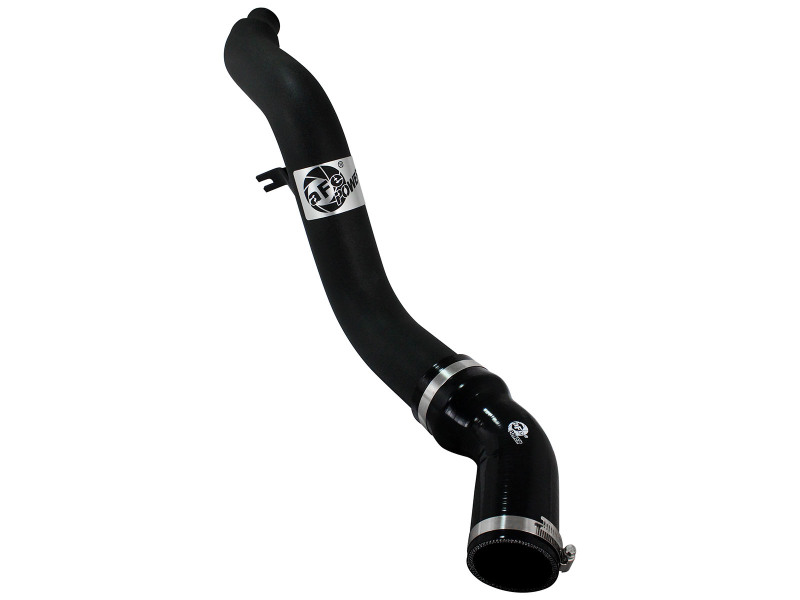 BladeRunner 3 IN Aluminum Hot Charge Pipe Black