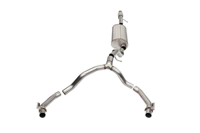 Corsa 21-25 Cadillac Escalade 6.2L Dual Rear 3.5/2.75in Sport Cat-Back Exhaust Uses Factory Bezels thumbnail 2