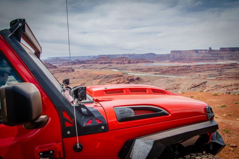 18+ Jeep JL Heat Dispersion Hood - Primer Black - Image 22