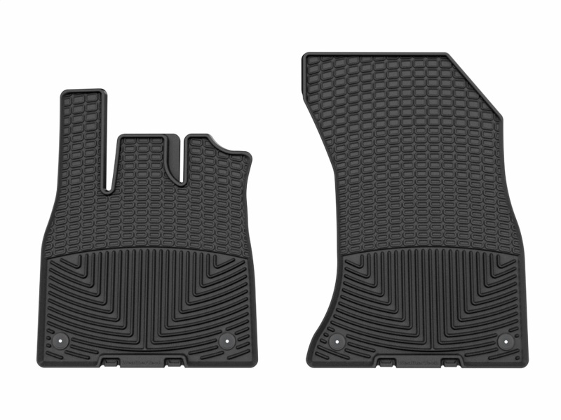WT Rubber Mats - Front - Blk