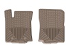 WT Rubber Mats - Front - Tan
