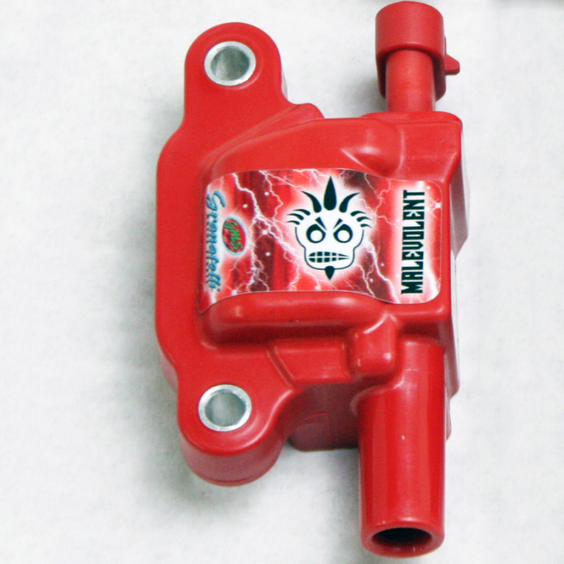 Granatelli 05-17 GM LS1/LS2/LS3/LS4/LS5/LS6/LS7/LS9/LSA Malevolent Coil Packs - Red (Single) thumbnail 2