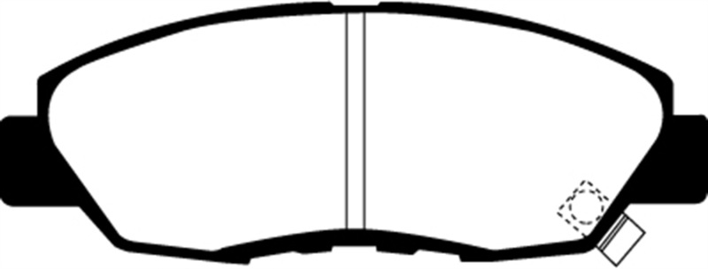 EBC 97 Acura CL 2.2 Ultimax2 Front Brake Pads thumbnail 2