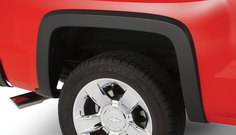 Bushwacker 15-18 Chevy Silverado 2500 HD Fleetside OE Style Flares 4pc 78.8/97.8in Bed - Black thumbnail 9