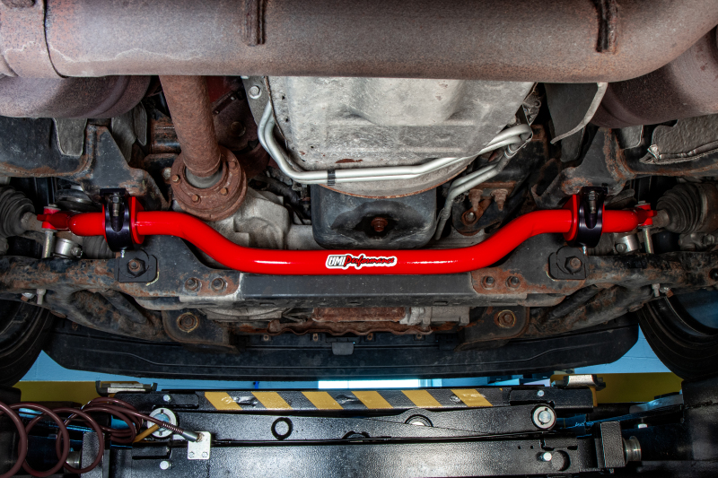 UMI Performance 15-20 Ford F-150 1 1/2in Solid Front Sway Bar - Red thumbnail 5