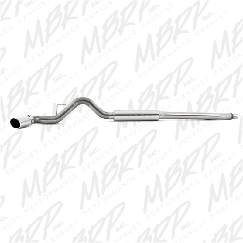 MBRP 11-13 Ford F-250/350/450 6.2L V8 Gas 4in Cat Back Single Side T409 Exhaust System thumbnail 5