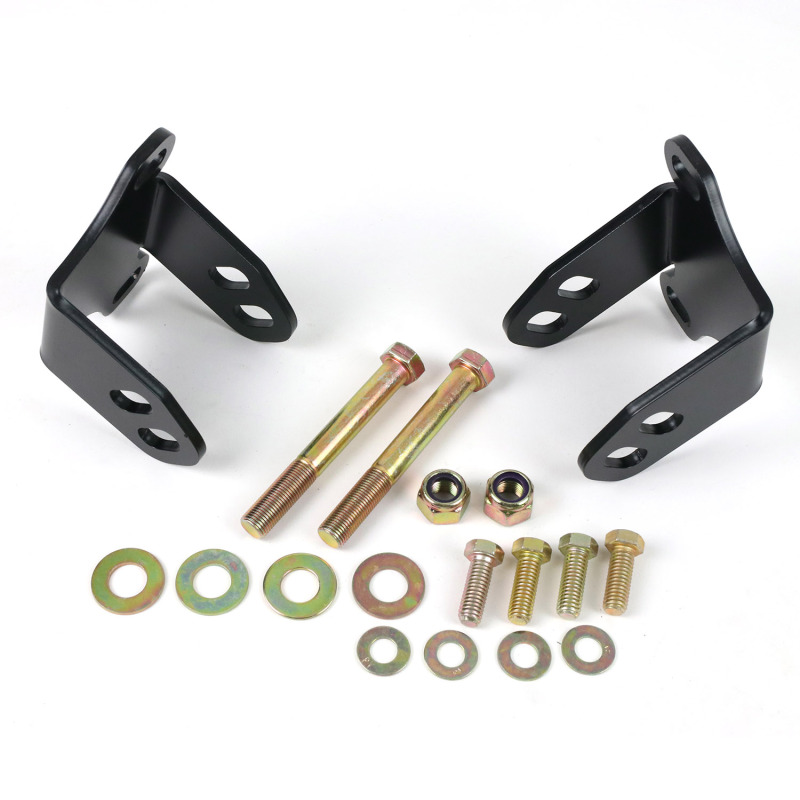RideTech Motor Mounts for 1965-1979 F-100, 1975-1979 F-150 - 12319504 Engine Mount Brackets, Steel, Black, Ford, FE, Pair thumbnail 2