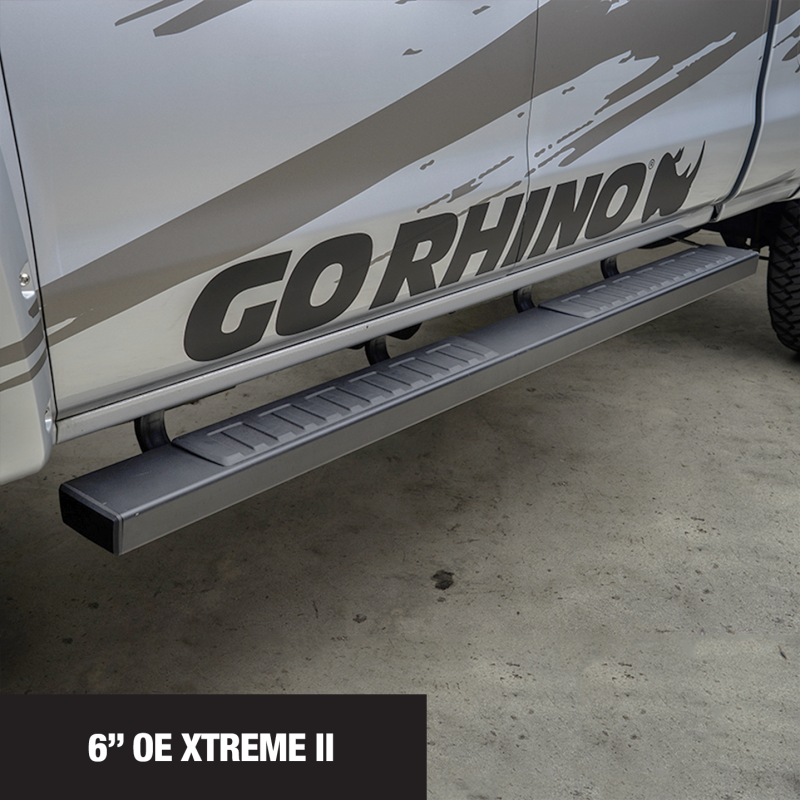Go Rhino 6in OE Xtreme SideSteps - Chrome - 87in thumbnail 3