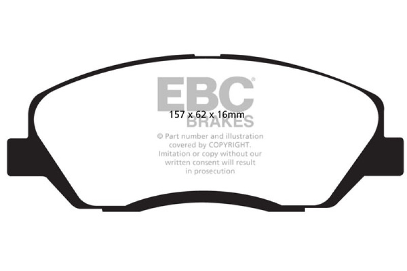 EBC S2 Brake Pad and Rotor Kit (1x ebcUSR7661, 1x ebcDP61783) thumbnail 8