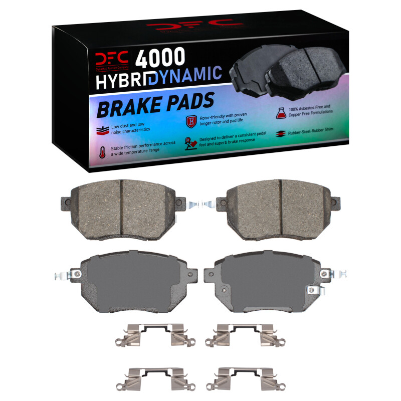 DFC HybriDynamic Brake Pads Hrdwr Kit