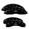 MGP 4 Caliper Covers Engraved Front & Rear MGP Black Finish Silver Characters 2018 Tesla S thumbnail 8