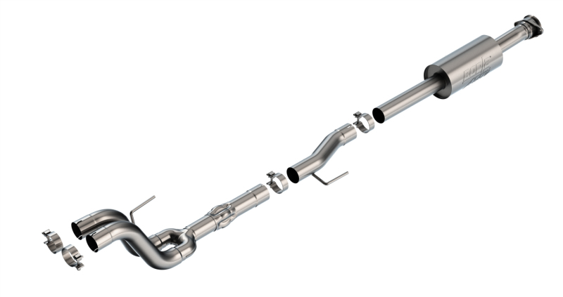 Borla 21-23 Ford Tremor 3.5L V6 AT 4WD 4DR CC SB 3in ATAK Mid-Section Exhaust thumbnail 2