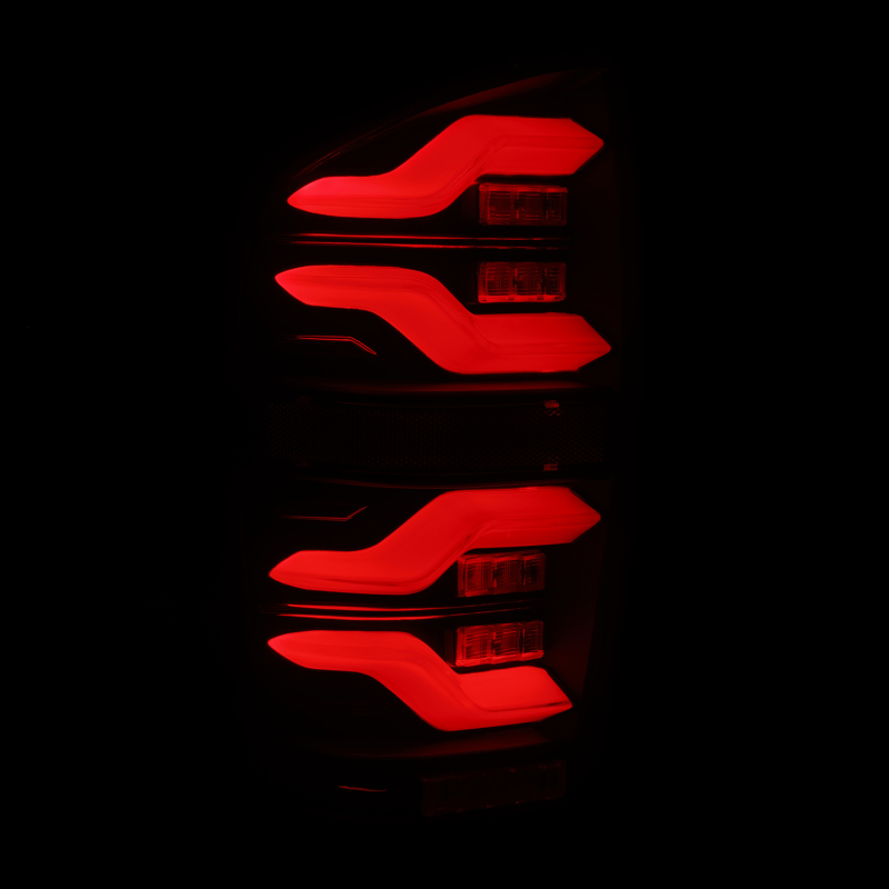 AlphaRex 16-21 Toyota Tacoma LUXX LED Taillights Blk w/Activ Light/Seq Signal thumbnail 9