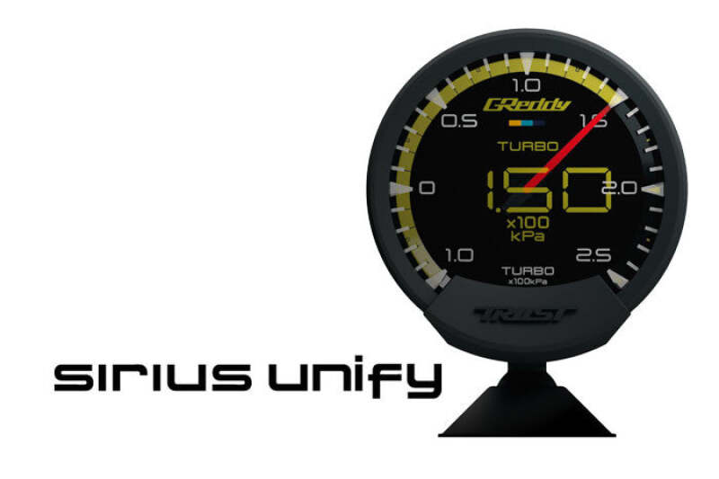 GReddy Sirius Unify Water Temperature Gauge Set (Sirius Meter w/Water Temp Sensor Set & Vision Disp) thumbnail 5