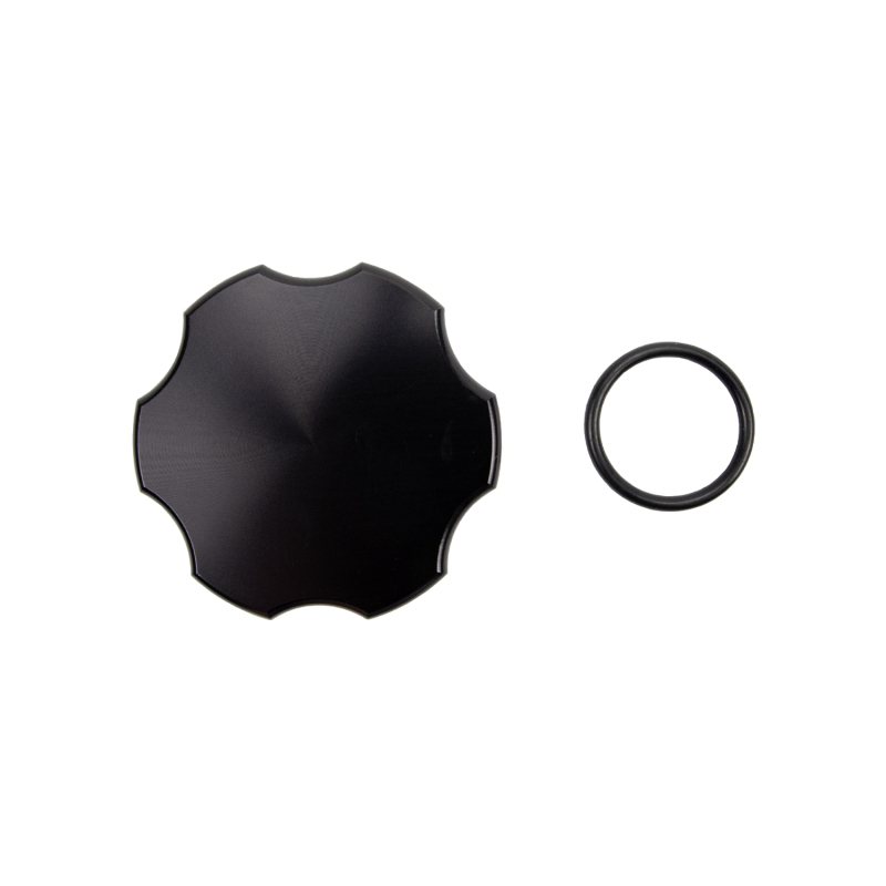 Wehrli 11-25 Ford Power Stroke 6.7L Billet Oil Fill Cap - Black Anodized thumbnail 2