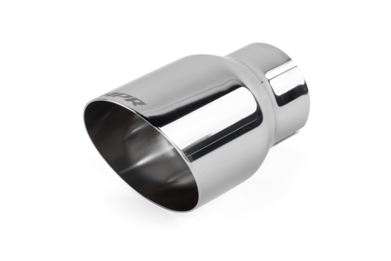 APR Single-Walled 3.5in Slash-Cut Tips - Polished Silver - Set of 2 thumbnail 3