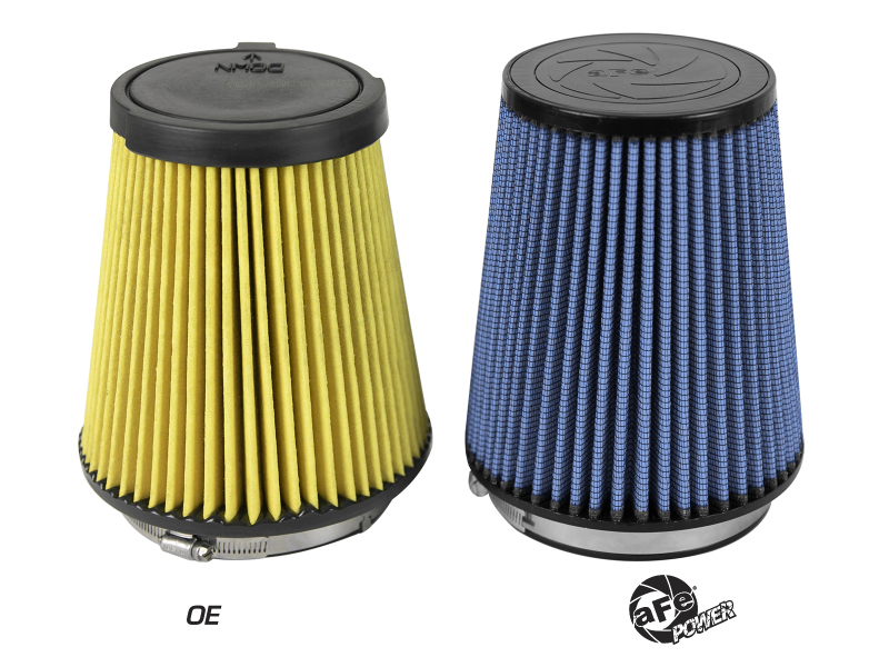 aFe MagnumFLOW Replacement Air Filter w/ Pro 5R Media 16-19 Ford Mustang GT350 V8-5.2L thumbnail 5