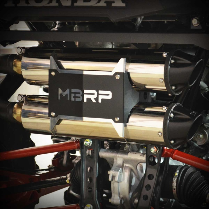 MBRP 19-20 Honda Talon Dual Slip-On Exhaust System w/Performance Muffler thumbnail 5