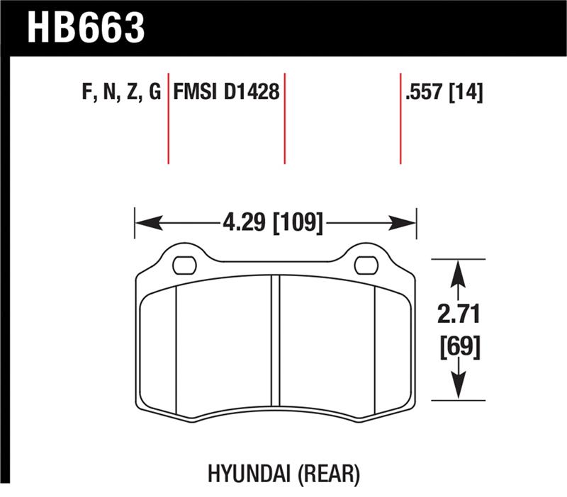 HAWK HP+ Brake Pad Sets