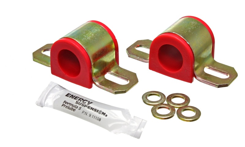 Energy Suspension Universal Red 21mm Non-Greaseable Sway Bar Bushing Set thumbnail 5