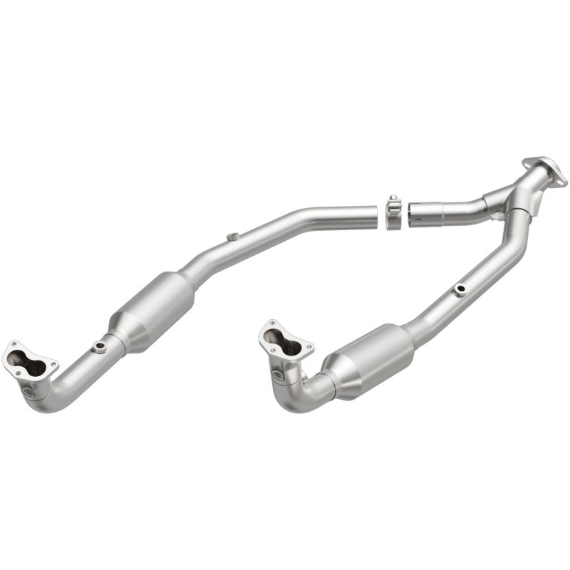 MagnaFlow Direct Fit Catalytic Converter OEM 2003 Land Rover Discovery Underbody thumbnail 4