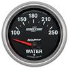 Autometer Sport-Comp II 100-250 Deg F Short Sweep Electronic Water Temperature Gauge thumbnail 6