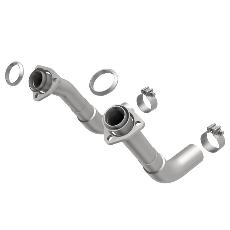 MagnaFlow 66-72 Chevy C10 Pickup V8 2-Piece Front Exhaust Pipe Kit (2in Tubing/Clamps/Inlet Flanges) thumbnail 9