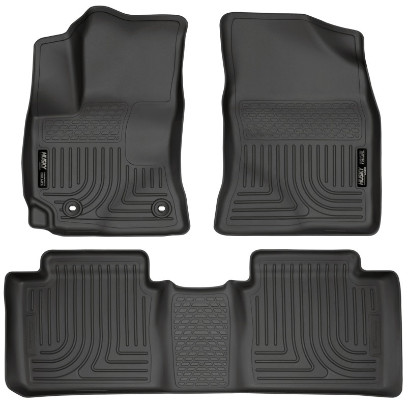 Husky Liners 15 Toyota Corolla Weatherbeater Black Front & 2nd Seat Floor Liners thumbnail 3