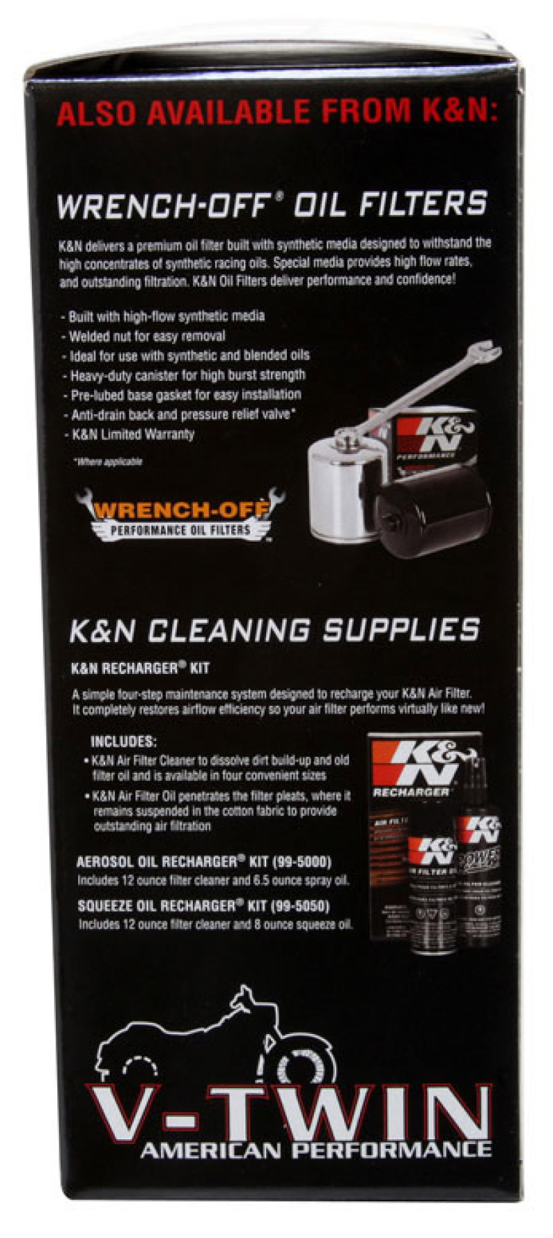 K&N 75-78 Harley-Davidson 1000/1200CC Drop In Replacement Air Filter thumbnail 7