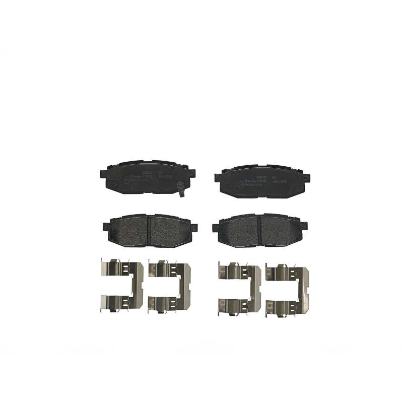 Brembo OE 13-20 Subaru BRZ/14-18 Forester/10-14 Outback/22-24 Toyota GR86 Low-Met Brake Pad - Rear thumbnail 3
