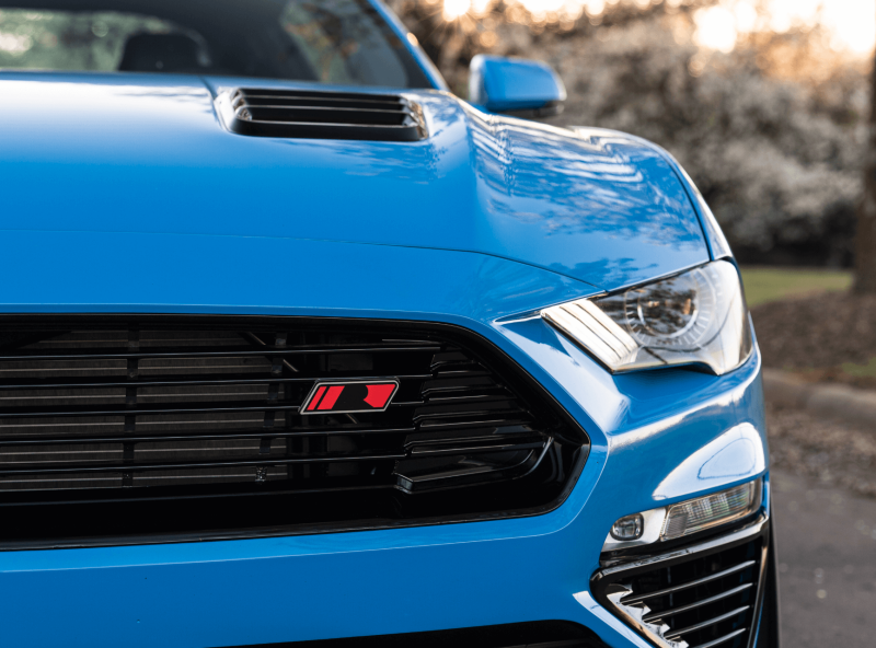 Roush 2018-2023 Mustang Hood Heat Extractors - Gloss Black thumbnail 6