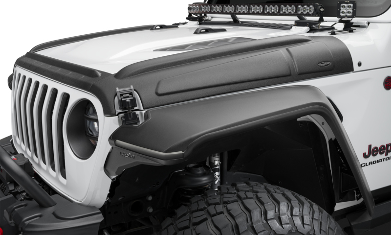 Bushwacker Trail Armor Hood Stone Guards 14129 TRAIL ARMOR, TRAIL ARMOR HOOD ARMOR thumbnail 2