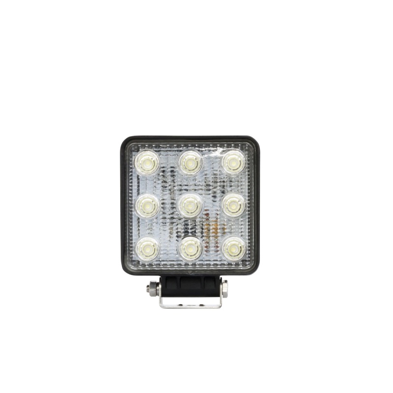 Westin LED Work Utility Light Square 4.6 inch x 5.3 inch Flood w/3W Epistar - Black thumbnail 6
