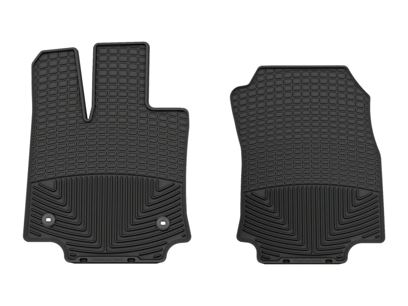 WT Rubber Mats - Front - Blk