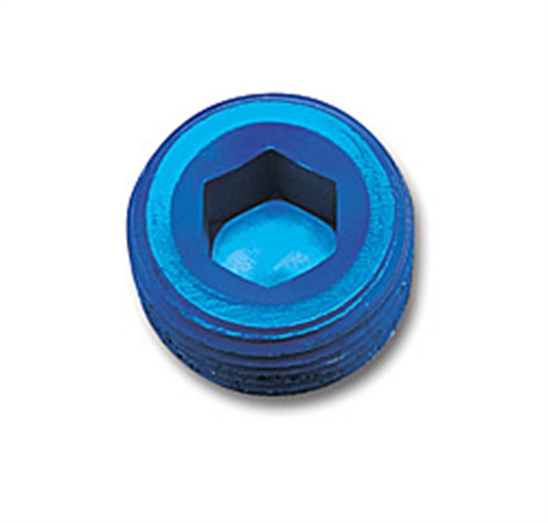 Russell Performance 3/8in Allen Socket Pipe Plug (Blue) thumbnail 7