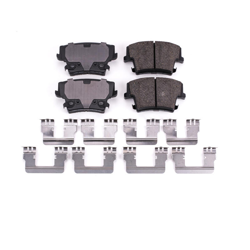 Power Stop 05-19 Chrysler 300 Rear Z17 Evolution Ceramic Brake Pads w/Hardware thumbnail 7