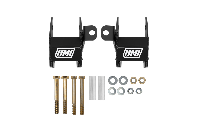 UMI Performance 64-72 GM A-Body Rear Control Arm Relocation Brackets - Bolt-In thumbnail 2