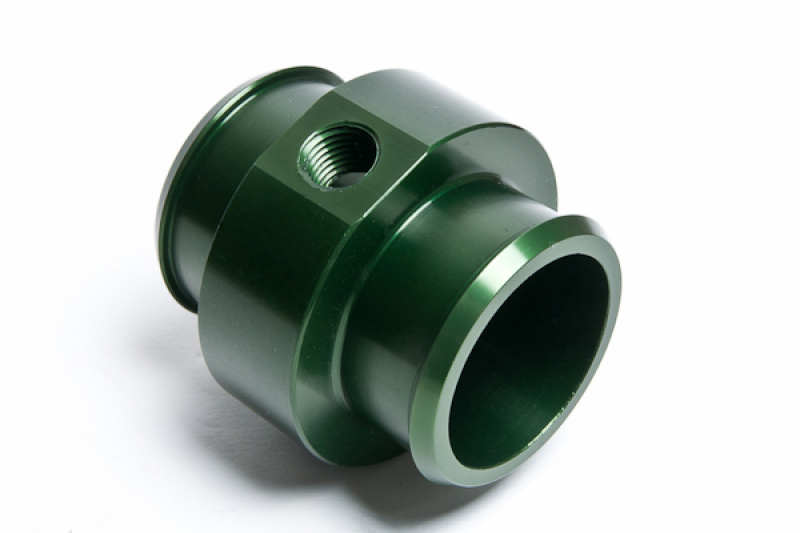 Radium Engineering Universal Hose Barb Adapter For 1-3/4in ID Hose ( w/ 1/4NPT Port) - Green thumbnail 2