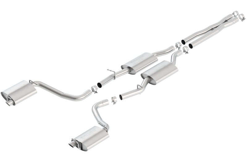 Borla 15-16 Dodge Charger R/T 5.7L No Tip Use Factory Valence Single Split Rear Exit S-Type Exhaust thumbnail 4