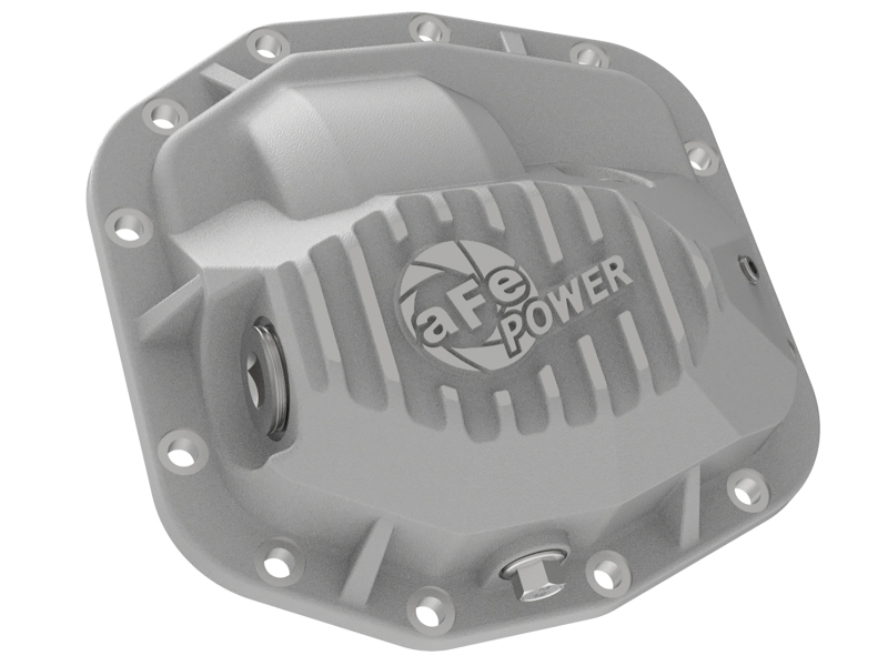 aFe Street Series Front Differential Cover Raw 2018+ Jeep Wrangler (JL) V6 3.6L (Dana M186) thumbnail 6