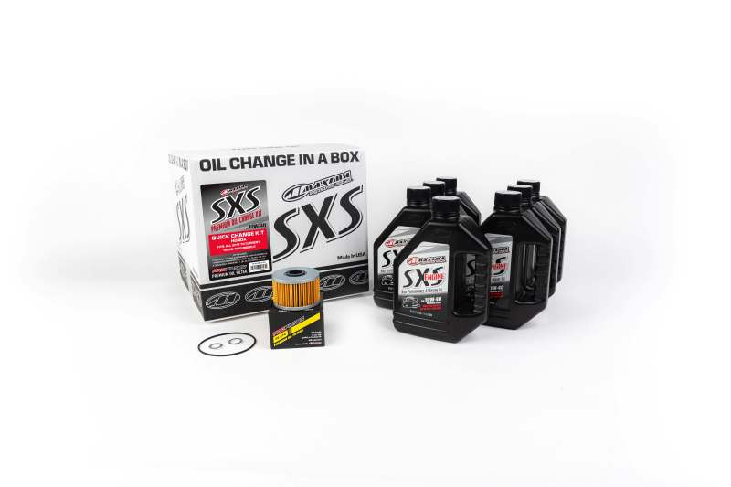 Maxima SXS Honda Talon Quick Change Kit w/Premium 10W40 Engine Oil/Filter/Hardware
Maxima SxS Honda Talon Quick Change Kit 10W-40