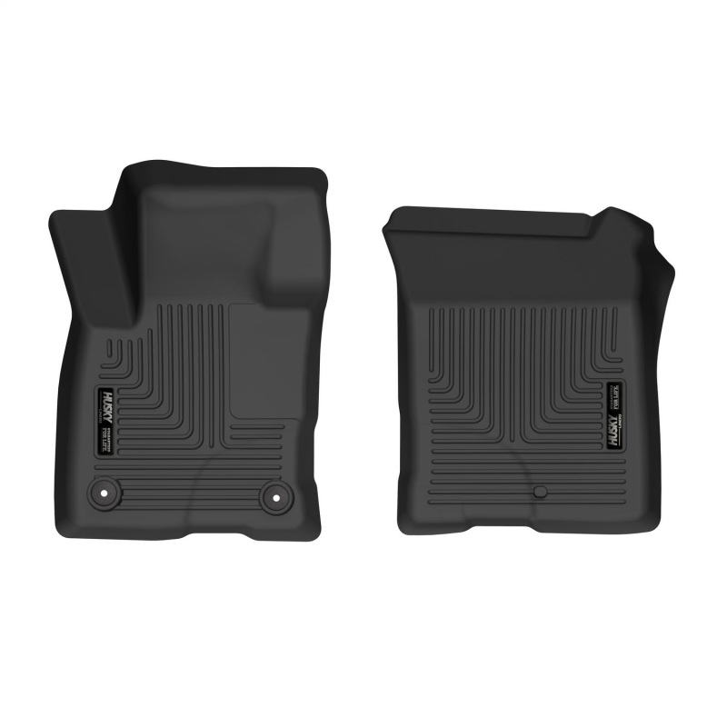Husky Liners 21-22 Ford Bronco Sport X-act Contour Front & 2nd Seat Floor Liners (Black) thumbnail 2