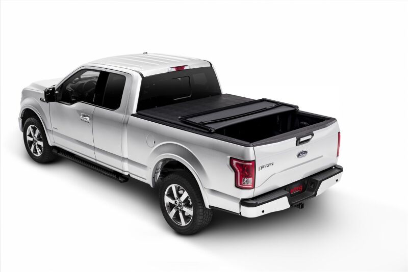 Tonneau Cover - Trifecta 2.0 - Folding - Bed Rail Attachment - Vinyl Top - Black - 6 ft 6 in Bed - Ford Fullsize Truck 2009-14 - Kit thumbnail 7