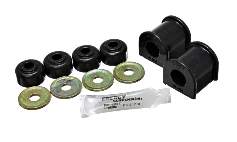 Energy Suspension 18Mm Rear Stabilizer Bushings - Black thumbnail 5