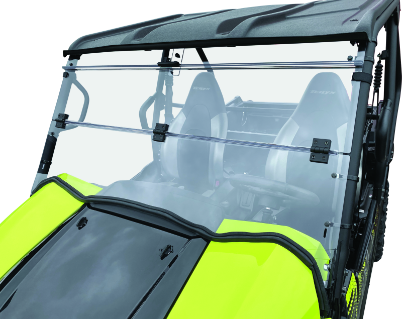 Quadboss Powersports Windshields 375788 Windshields, QB WINDBREAK FOLDING SHIELD, Clear thumbnail 7